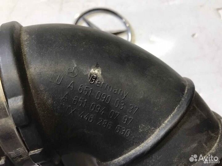 Впускной патрубок Мерседес om 651