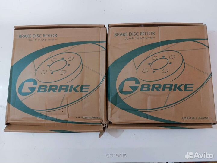 Передние тормозные диски toyota camry 70