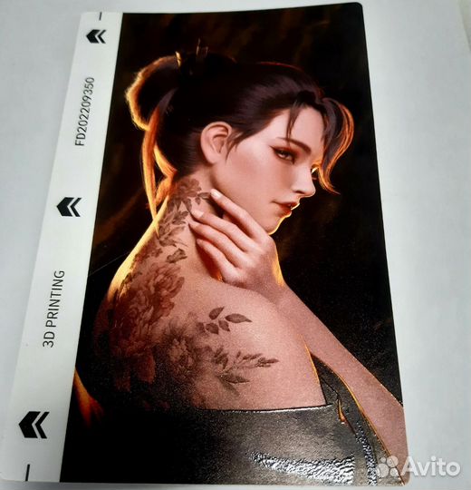 Защитная цветная наклейка ламинация