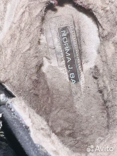 Полусупожки Италия замша