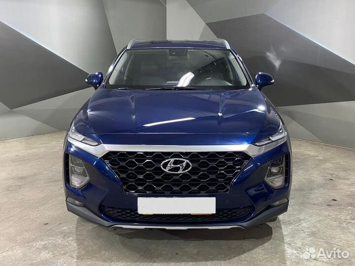 Hyundai Santa Fe 2.2 AT, 2019, 76 358 км