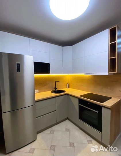 Кухня под потолок без первоначального взноса