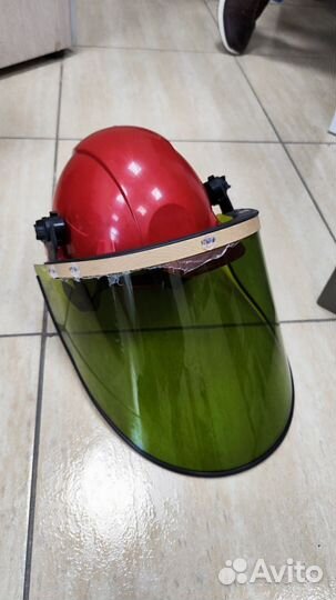 Защита каска с щитком