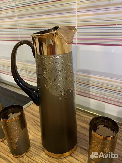 Набор для воды 6 стаканов и кувшин