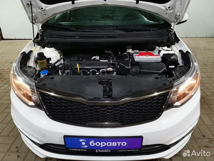 Kia Rio 1.6 МТ, 2016, 112 431 км