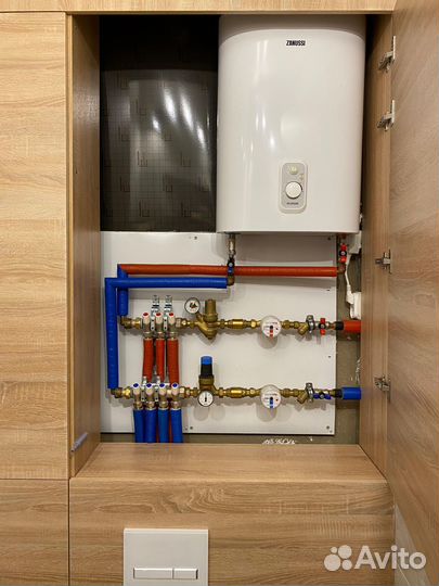 Монтаж систем отопления водоснабжения канализации