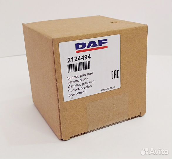 Датчик давления DPF (сажевого фильтра) для DAF XF