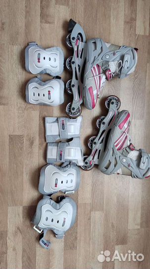 Детские ролики и защита размеры 33-36, 40-41