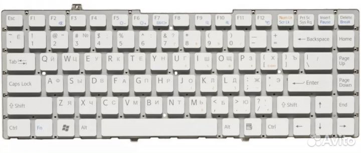 Клавиатура Sony vaio VGN-FW280J/H OEM