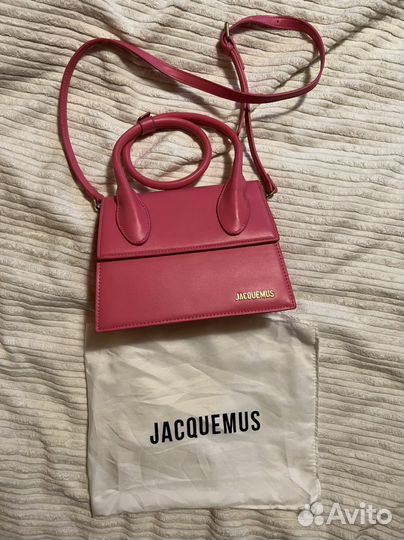Сумка розовая jacquemus