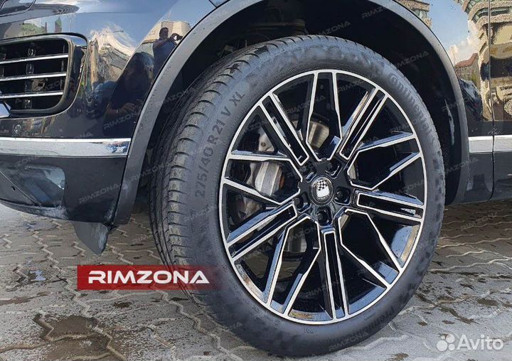 Кованые диски R21 на Volkswagen Tiguan