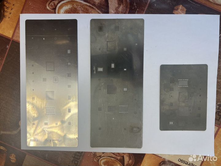 Трафареты для пайки плат iPhone