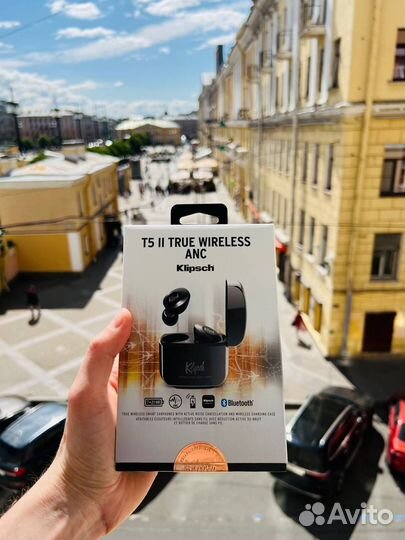Наушники Klipsch T5 II TW ANC Gunmetal