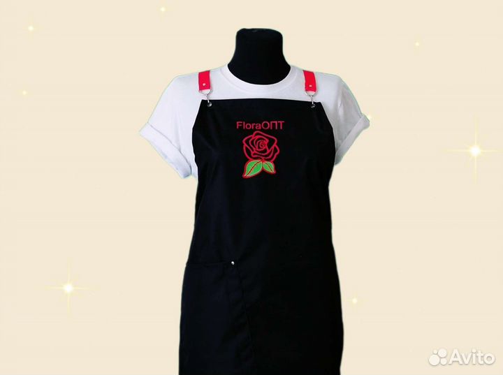 Фартук рабочий с логотипом