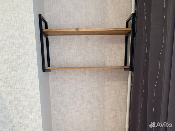 Полка настенная в стиле лофт