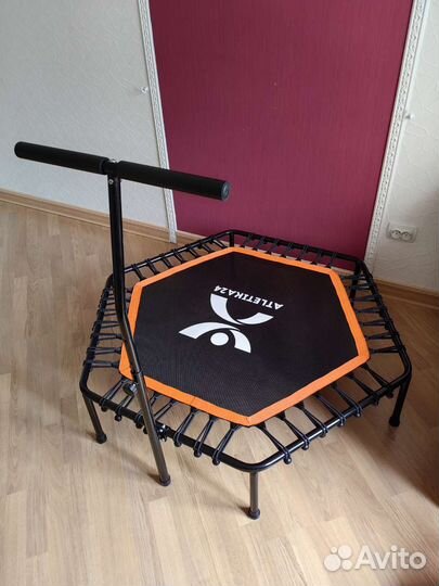 Батут для фитнеса с ручкой