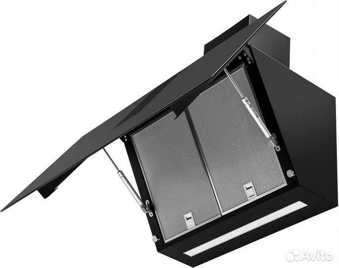 Кухонная вытяжка Maunfeld Aurora 90 черный матовый