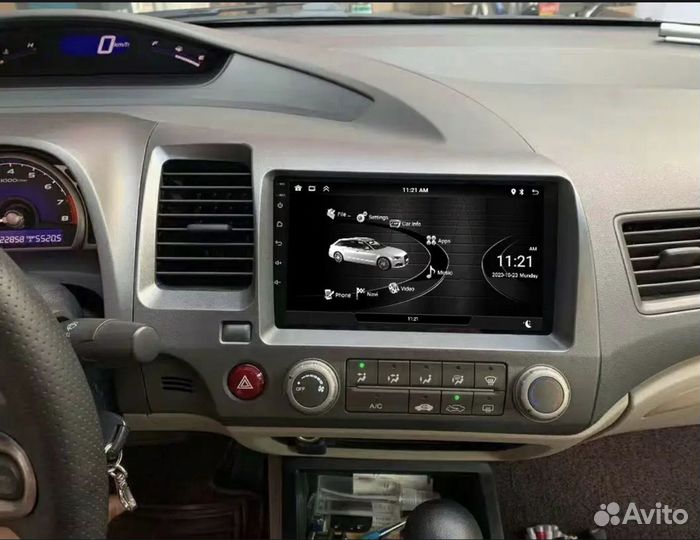 Магнитола андроид Honda Civic 4D 05-12