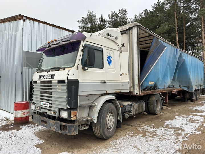 Scania R 113 с полуприцепом, 1992