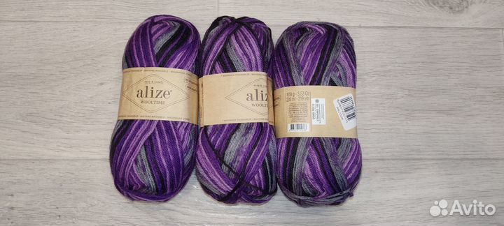 Пряжа Alize Wooltime