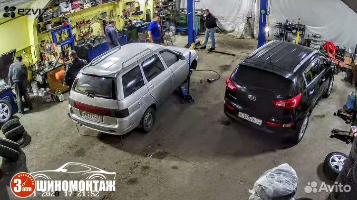 Шиномонтаж. Правка литых дисков