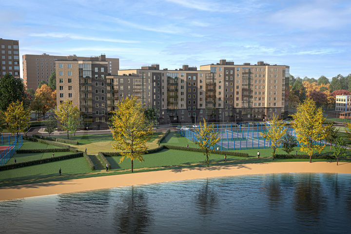 2-к. квартира, 56,6 м², 5/9 эт.