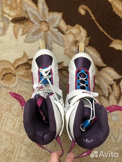 Ролики женские 38 размер+Защита