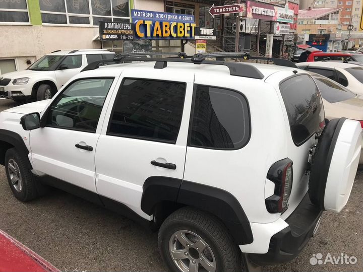 Багажник на рейлинги Niva chevrolet