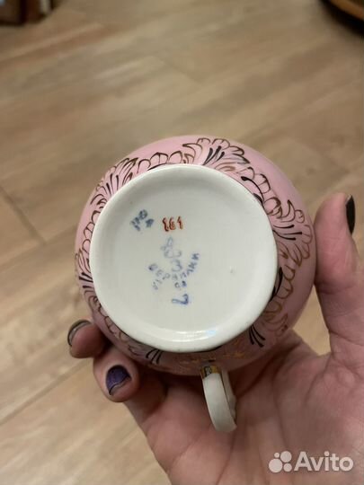 Чайная пара Барбарис Вербилки СССР