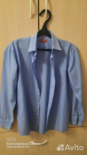 Рубашка школьная 164 170 для мальчика