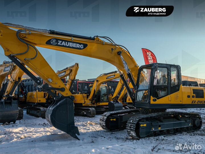 Гусеничный экскаватор Zauberg EX-210CX, 2024