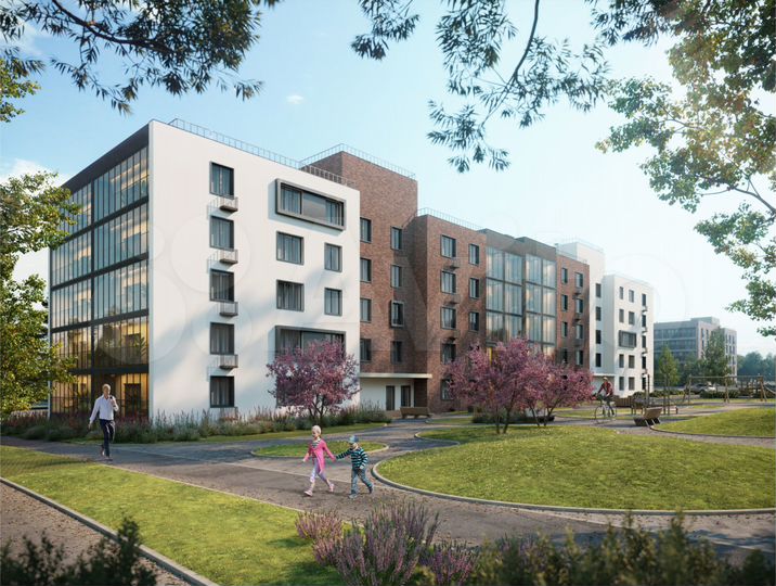 1-к. квартира, 44,4 м², 2/5 эт.