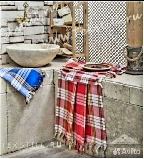 Пештемаль с бахромой новый Турция