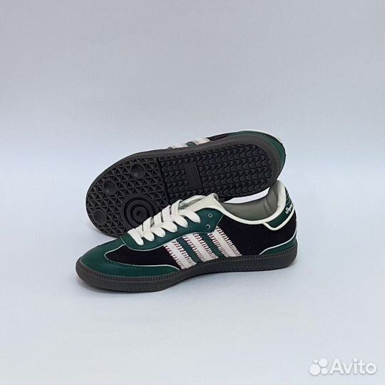 Кроссовки Adidas Samba x Notitle Brown Green