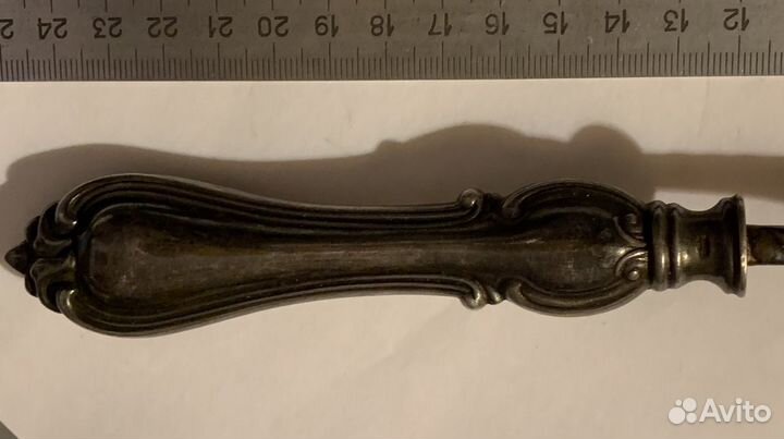 Ложка сервировочная, глубокое серебрение