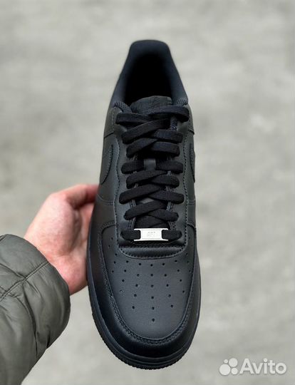 7.5-11 US. Nike Air Force 1 Triple Black. Оригинал