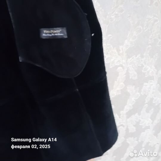 Дубленка натуральная женская 46 48 длинная