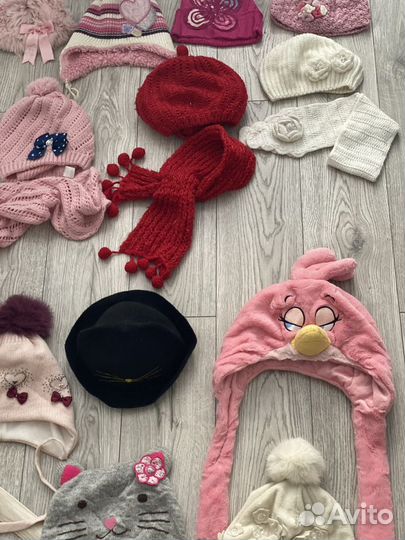 Прелестные шапочки и наборы на все сезоны 1-9лет