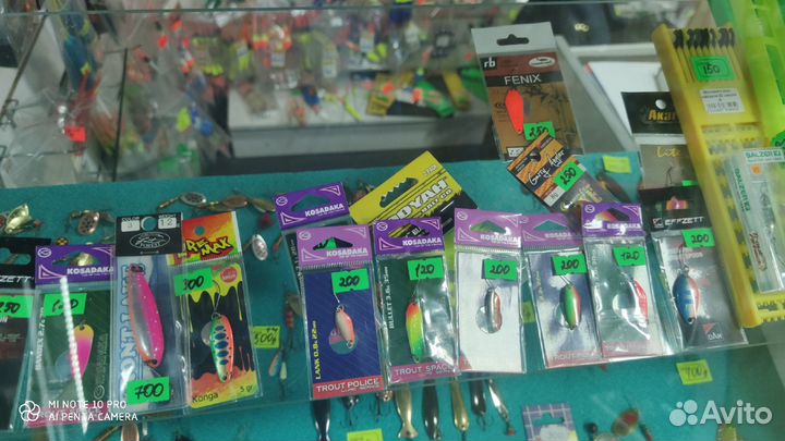 Форелевые блесна