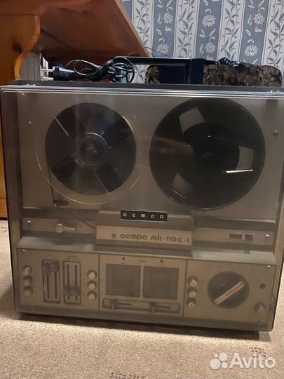 Катушечный магнитофон астра 110