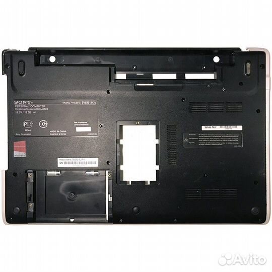 Поддон sony sve151j13v
