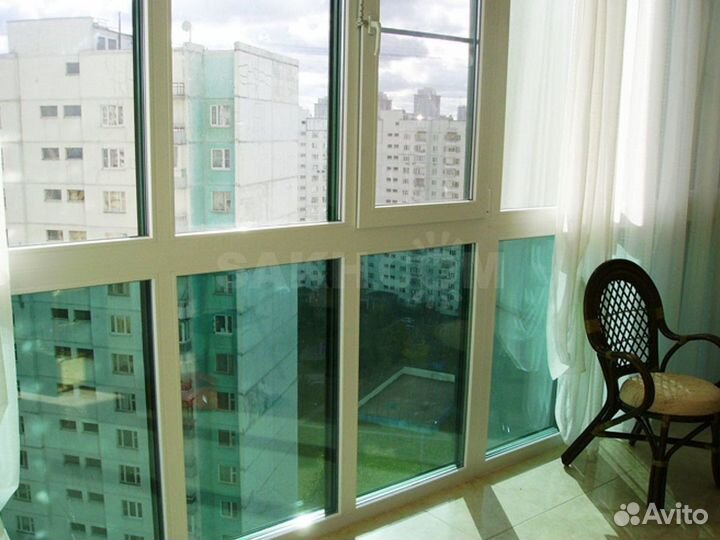 Окна в пол на лоджию