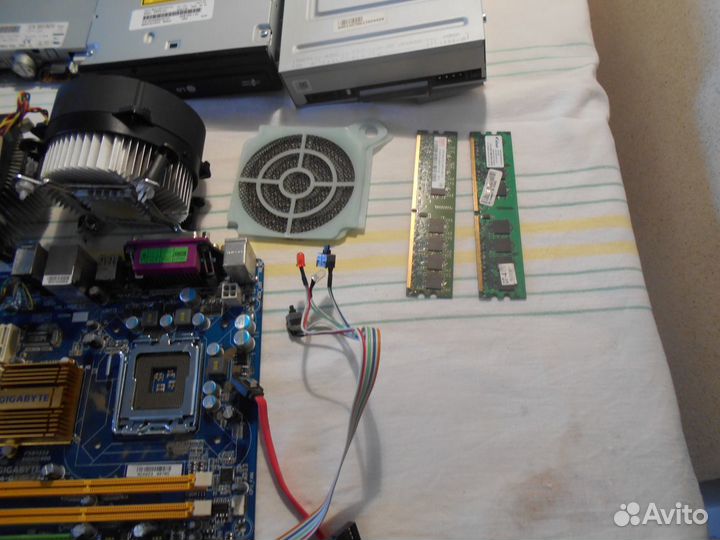 Комплектующие к пк, и блоки питания к пк