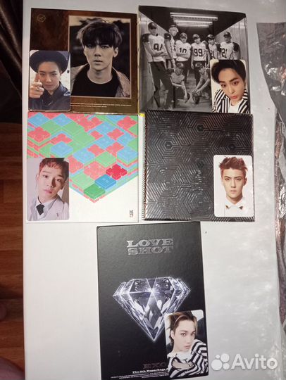 Альбомы EXO (каждый 1200)