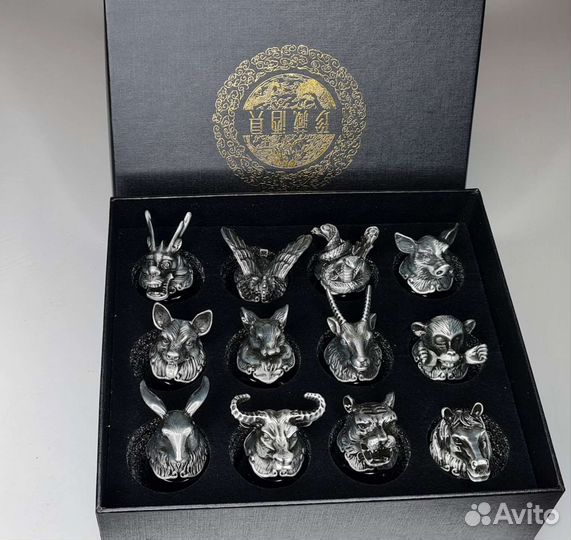 Рюмки перевертыши 12 шт в Подарочной Коробке