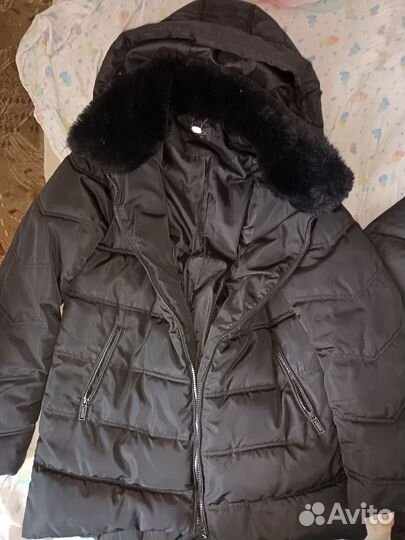 Пуховик женский 42 44 черный