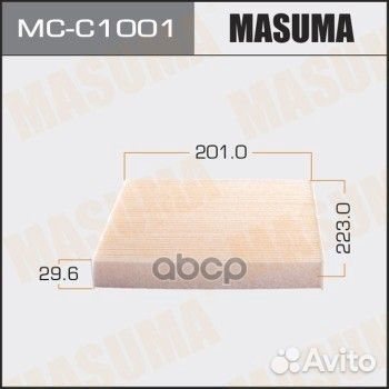 Фильтр салонный Masuma MC-C1001 Masuma