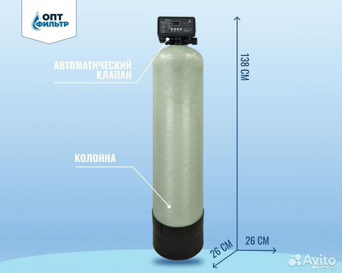 Фильтр для обезжелезивания воды для дома дачи