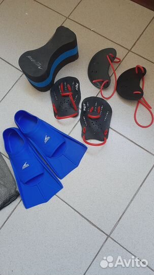 Ласты и лопатки для плавания детские