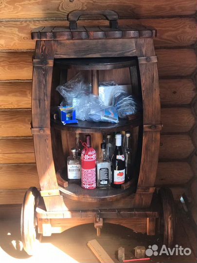 Домашний бар Бочка